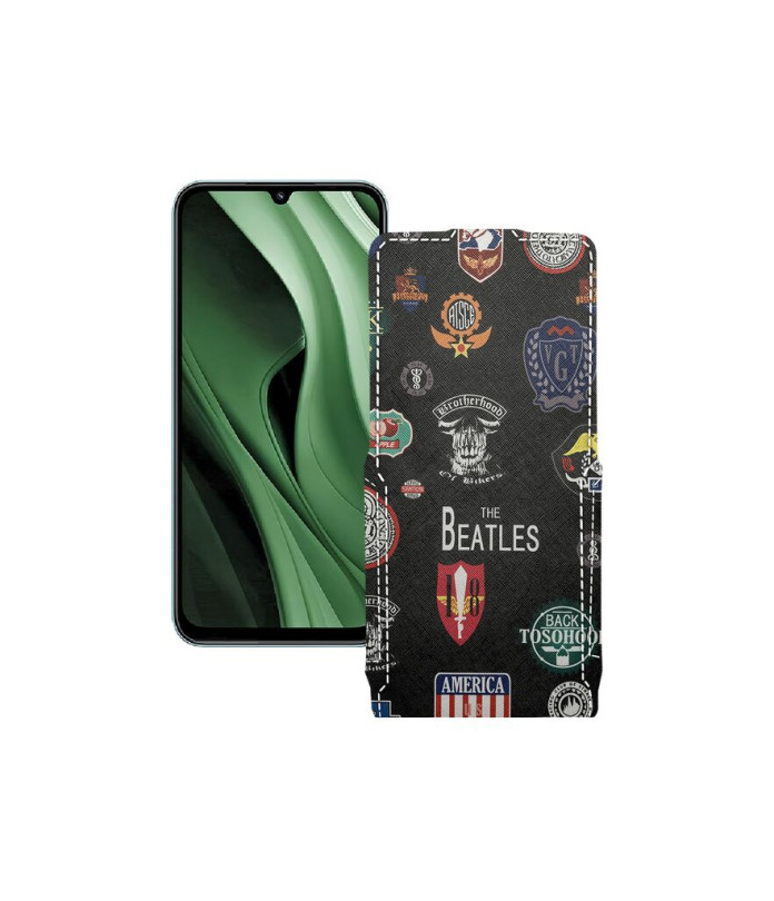 Чохол-флип з екошкіри для телефону Xiaomi Poco C85