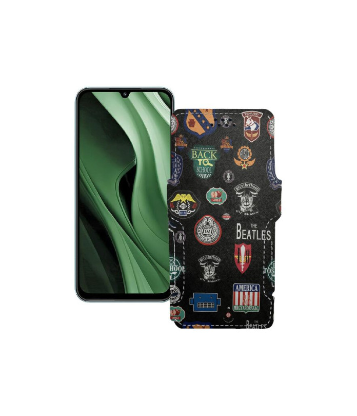 Чохол-книжка з екошкіри для телефону Xiaomi Poco C85