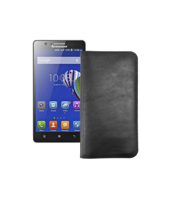 Портмоне з шкіри для телефону Lenovo A536