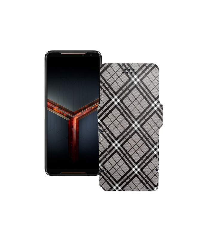Чохол-книжка з екошкіри для телефону Asus ROG Phone II ZS660KL