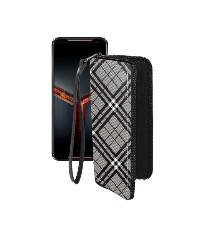 Чохол-гаманець з екошкіри для телефону Asus ROG Phone II ZS660KL