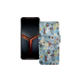 Чохол-книжка з екошкіри для телефону Asus ROG Phone II ZS660KL