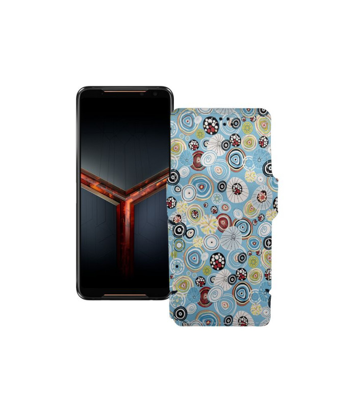 Чохол-книжка з екошкіри для телефону Asus ROG Phone II ZS660KL