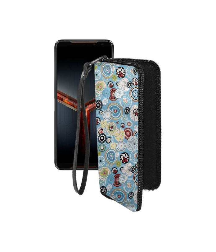 Чохол-гаманець з екошкіри для телефону Asus ROG Phone II ZS660KL