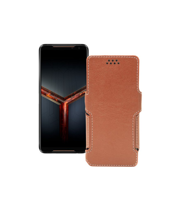 Чохол-книжка з екошкіри для телефону Asus ROG Phone II ZS660KL
