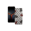 Чохол-книжка з екошкіри для телефону Asus ROG Phone II ZS660KL