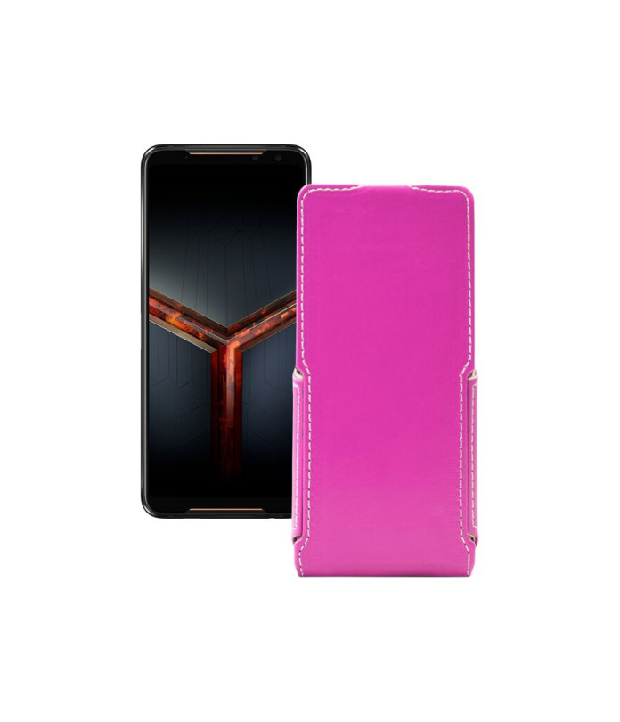 Чохол-флип з екошкіри для телефону Asus ROG Phone II ZS660KL