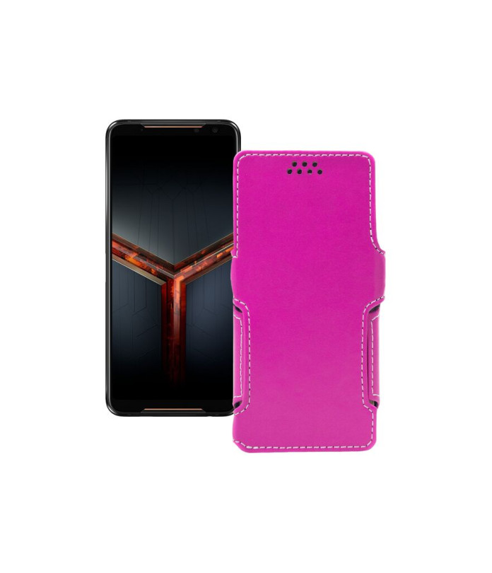 Чохол-книжка з екошкіри для телефону Asus ROG Phone II ZS660KL