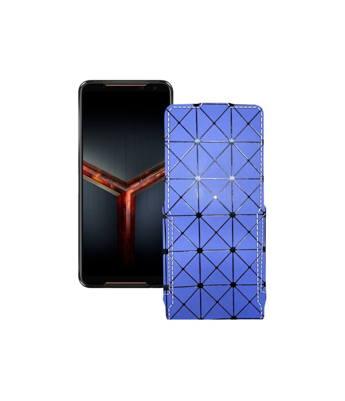 Чохол-флип з екошкіри для телефону Asus ROG Phone II ZS660KL