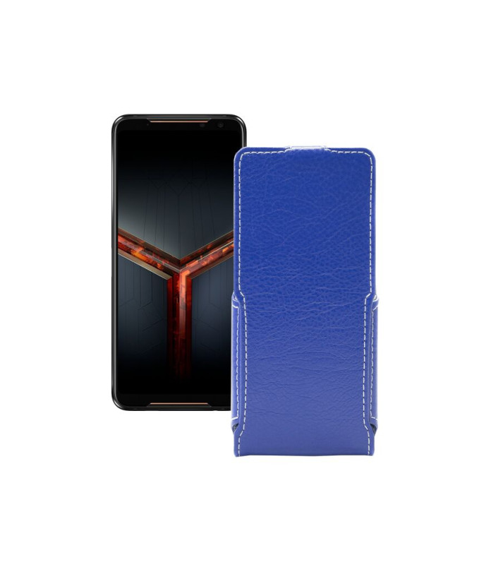 Чохол-флип з екошкіри для телефону Asus ROG Phone II ZS660KL