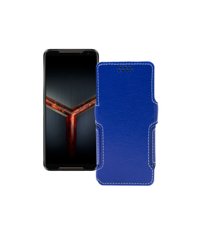 Чохол-книжка з екошкіри для телефону Asus ROG Phone II ZS660KL