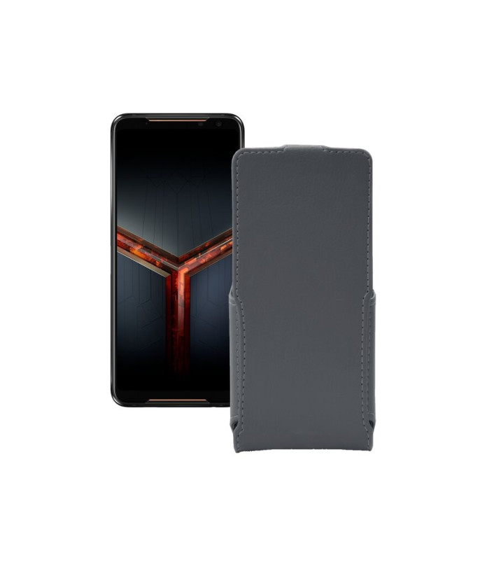 Чохол-флип з екошкіри для телефону Asus ROG Phone II ZS660KL