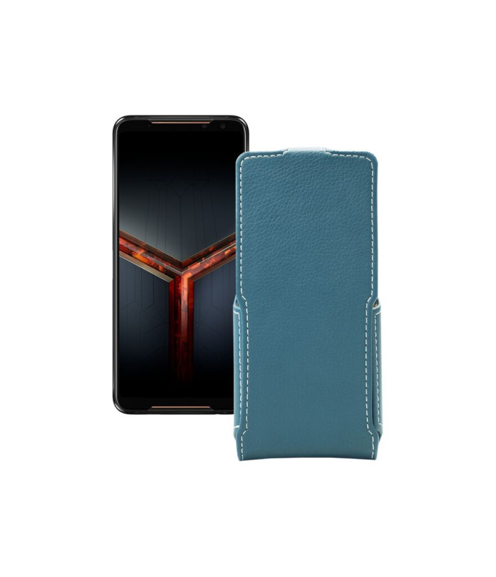 Чохол-флип з екошкіри для телефону Asus ROG Phone II ZS660KL