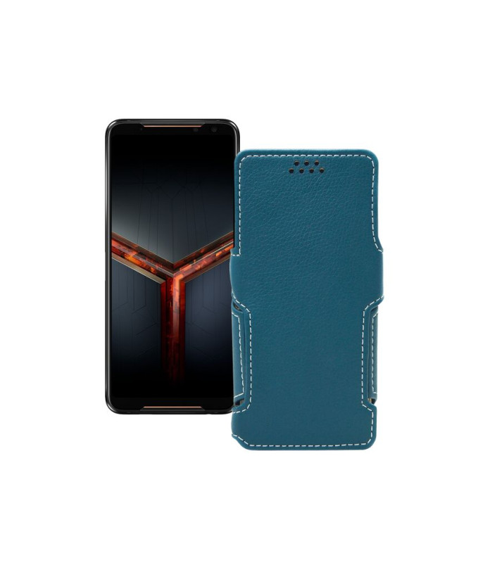 Чохол-книжка з екошкіри для телефону Asus ROG Phone II ZS660KL