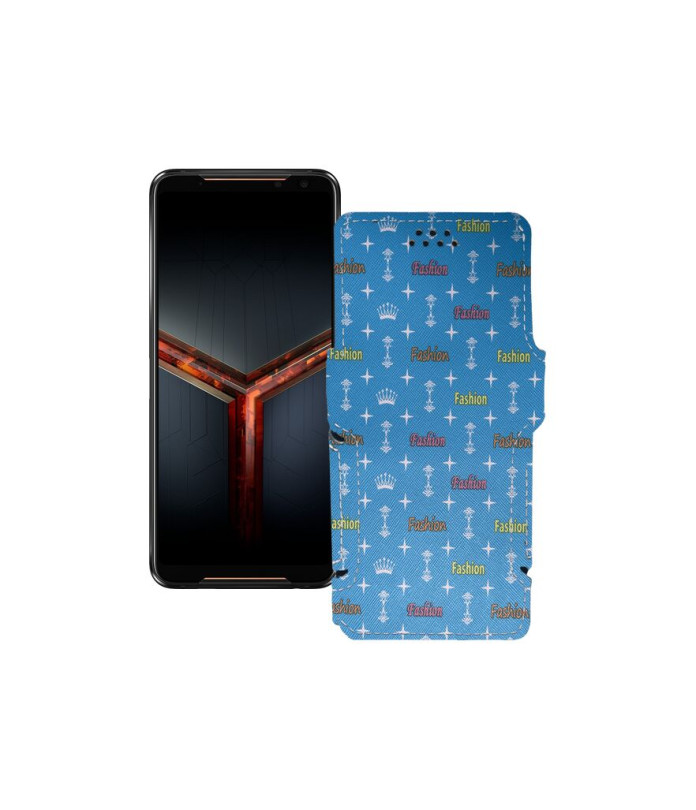 Чохол-книжка з екошкіри для телефону Asus ROG Phone II ZS660KL