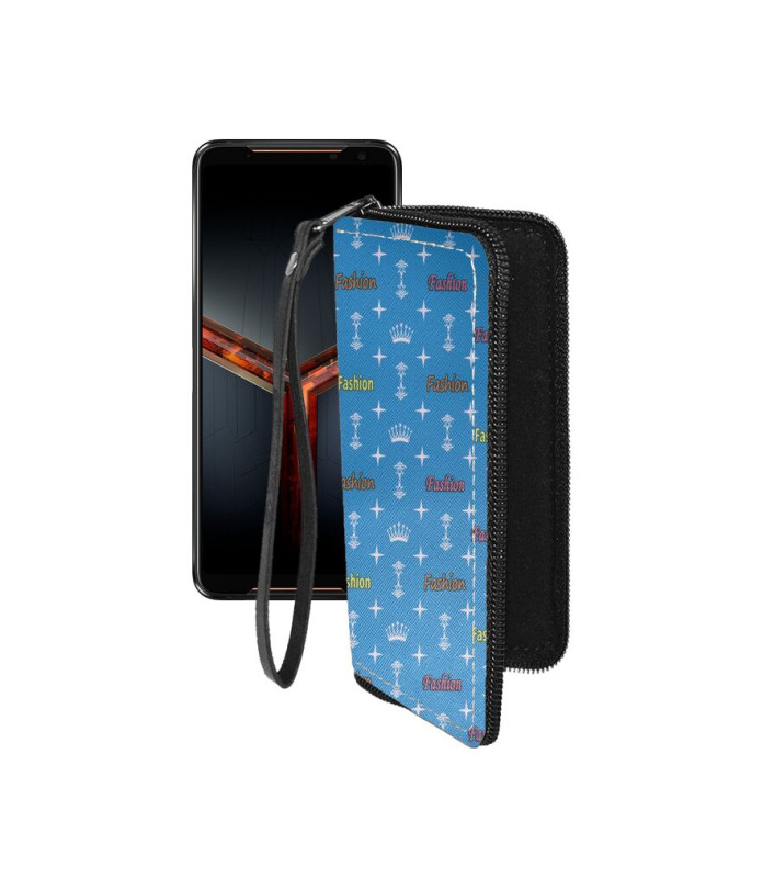 Чохол-гаманець з екошкіри для телефону Asus ROG Phone II ZS660KL