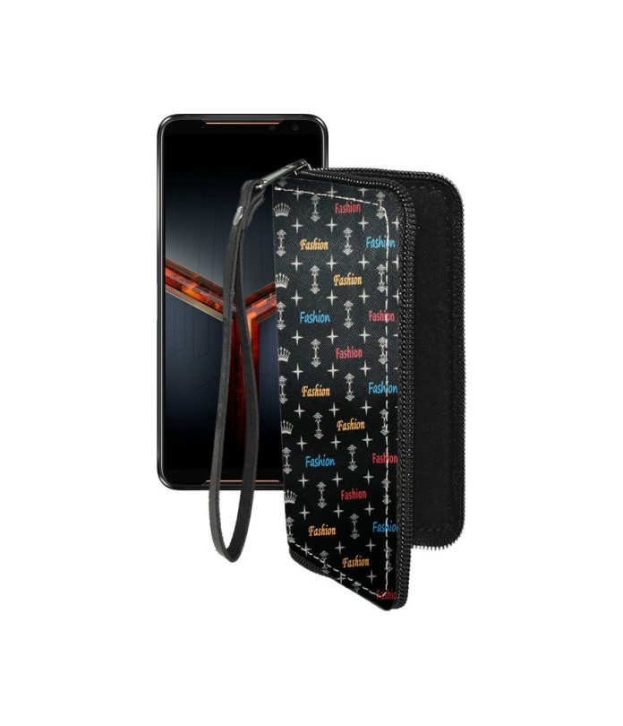 Чохол-гаманець з екошкіри для телефону Asus ROG Phone II ZS660KL