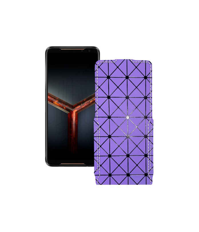 Чохол-флип з екошкіри для телефону Asus ROG Phone II ZS660KL