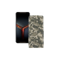 Чохол-флип з екошкіри для телефону Asus ROG Phone II ZS660KL
