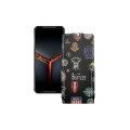 Чохол-флип з екошкіри для телефону Asus ROG Phone II ZS660KL
