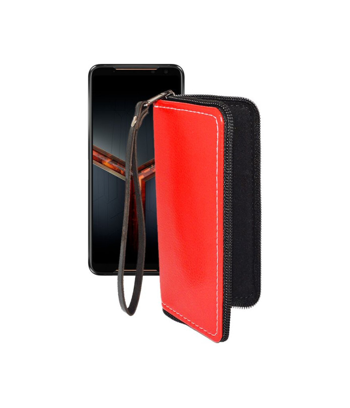 Чохол-гаманець з екошкіри для телефону Asus ROG Phone II ZS660KL