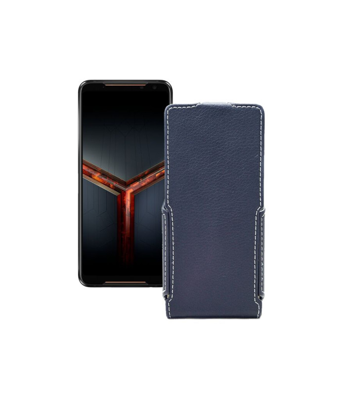 Чохол-флип з екошкіри для телефону Asus ROG Phone II ZS660KL