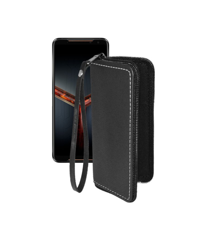 Чохол-гаманець з екошкіри для телефону Asus ROG Phone II ZS660KL