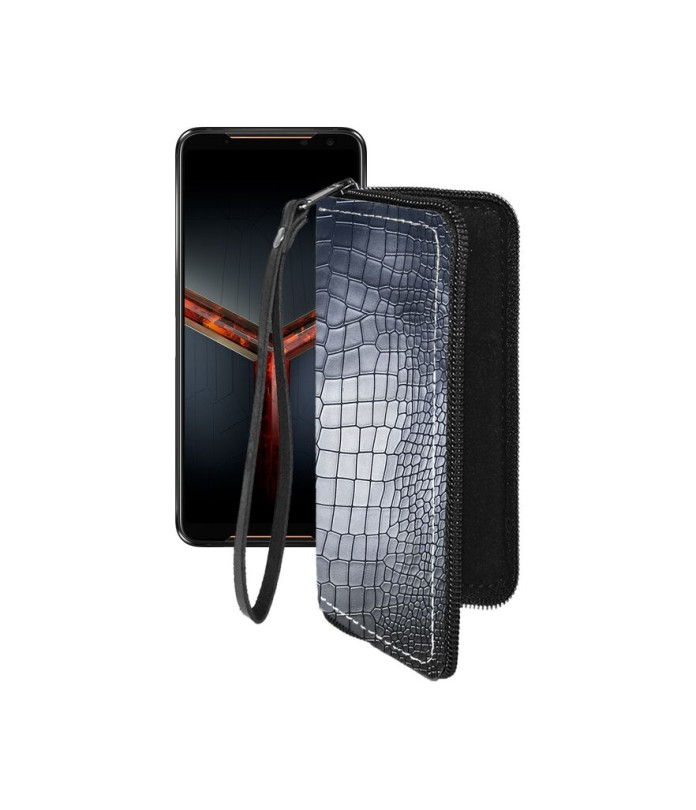 Чохол-гаманець з екошкіри для телефону Asus ROG Phone II ZS660KL