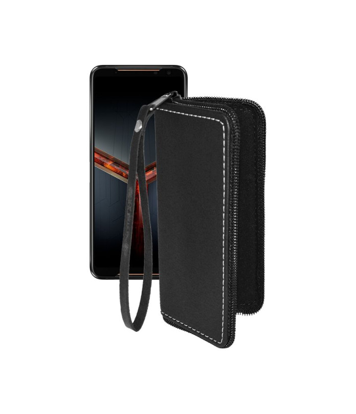 Чохол-гаманець з екошкіри для телефону Asus ROG Phone II ZS660KL