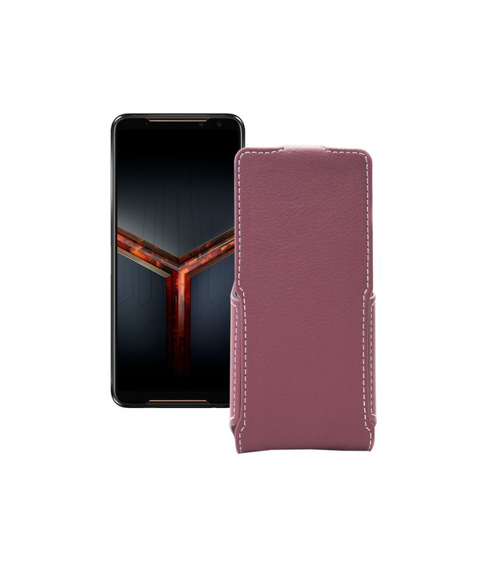 Чохол-флип з екошкіри для телефону Asus ROG Phone II ZS660KL