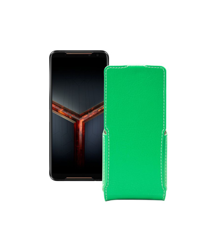 Чохол-флип з екошкіри для телефону Asus ROG Phone II ZS660KL