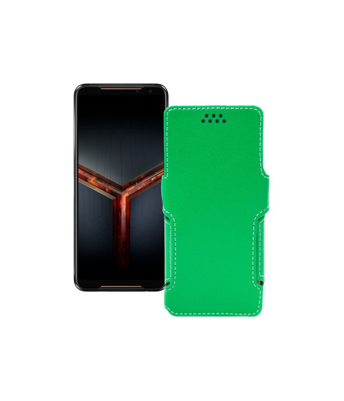 Чохол-книжка з екошкіри для телефону Asus ROG Phone II ZS660KL