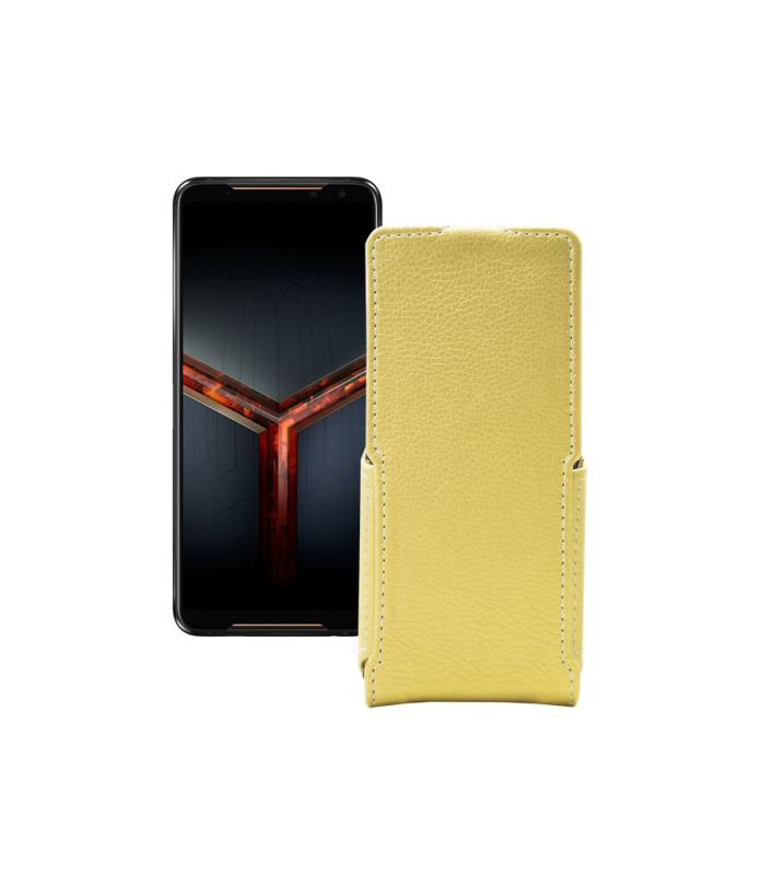 Чохол-флип з екошкіри для телефону Asus ROG Phone II ZS660KL