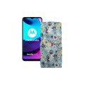 Чохол-флип з екошкіри для телефону Motorola Moto E20