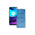 Чохол-флип з екошкіри для телефону Motorola Moto E20