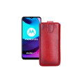 Витяжка зі шкіри для телефону Motorola Moto E20