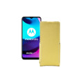 Чохол-флип з екошкіри для телефону Motorola Moto E20