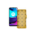 Чохол-книжка з екошкіри для телефону Motorola Moto E20