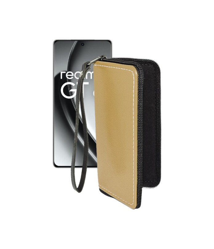 Чохол-гаманець з екошкіри для телефону Realme GT6