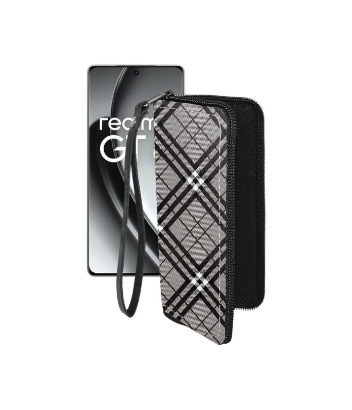 Чохол-гаманець з екошкіри для телефону Realme GT6