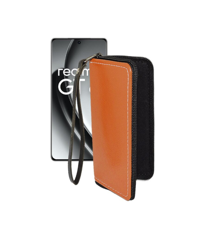 Чохол-гаманець з екошкіри для телефону Realme GT6