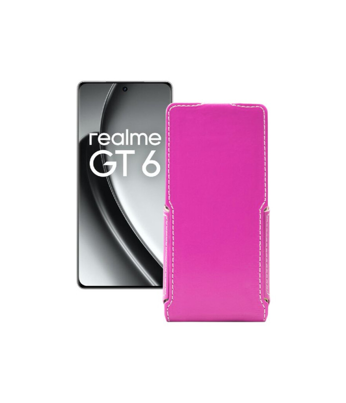 Чохол-флип з екошкіри для телефону Realme GT6