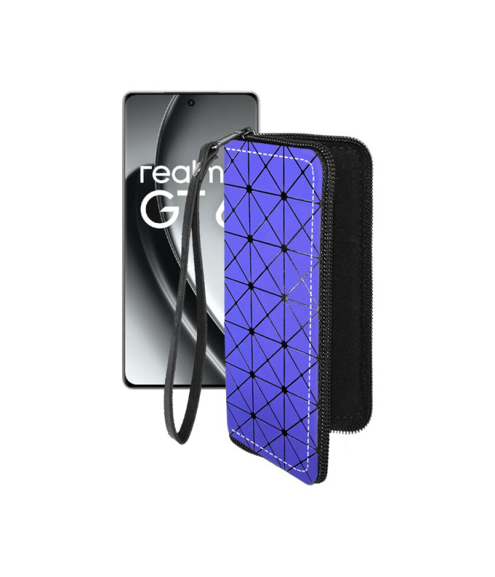 Чохол-гаманець з екошкіри для телефону Realme GT6