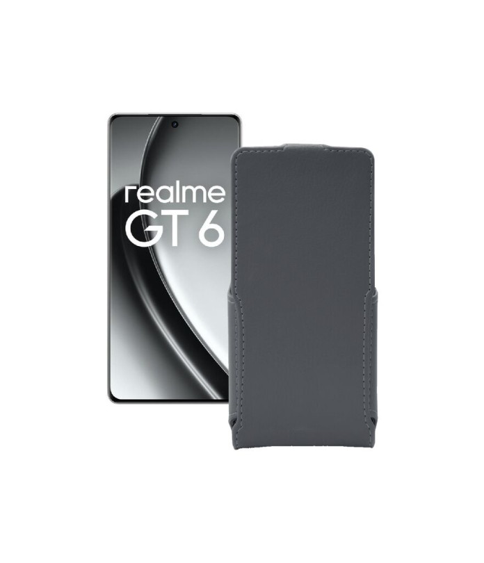 Чохол-флип з екошкіри для телефону Realme GT6