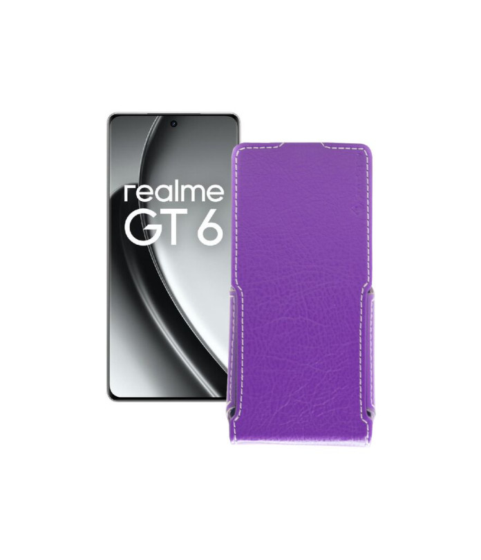 Чохол-флип з екошкіри для телефону Realme GT6