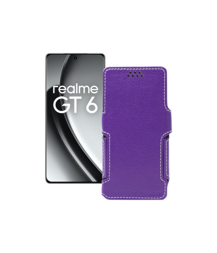 Чохол-книжка з екошкіри для телефону Realme GT6