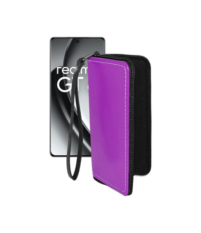 Чохол-гаманець з екошкіри для телефону Realme GT6