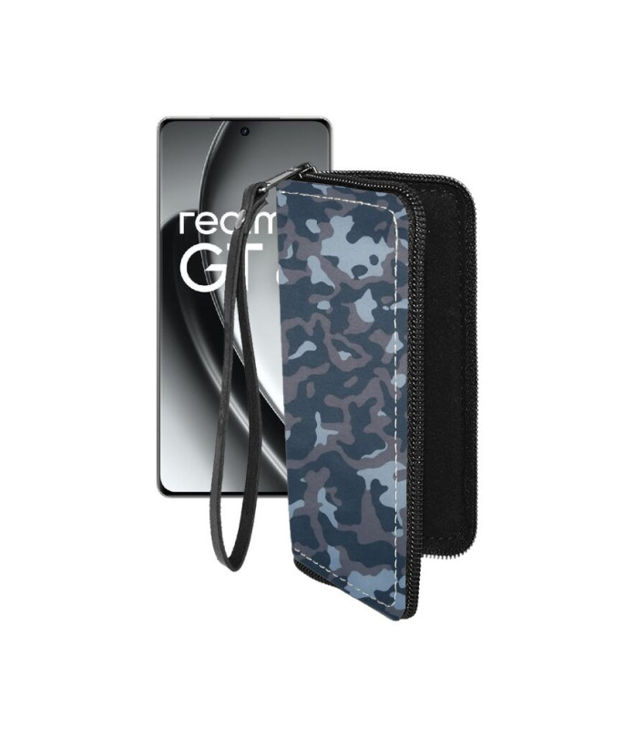 Чохол-гаманець з екошкіри для телефону Realme GT6