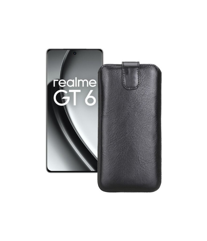 Витяжка зі шкіри для телефону Realme GT6