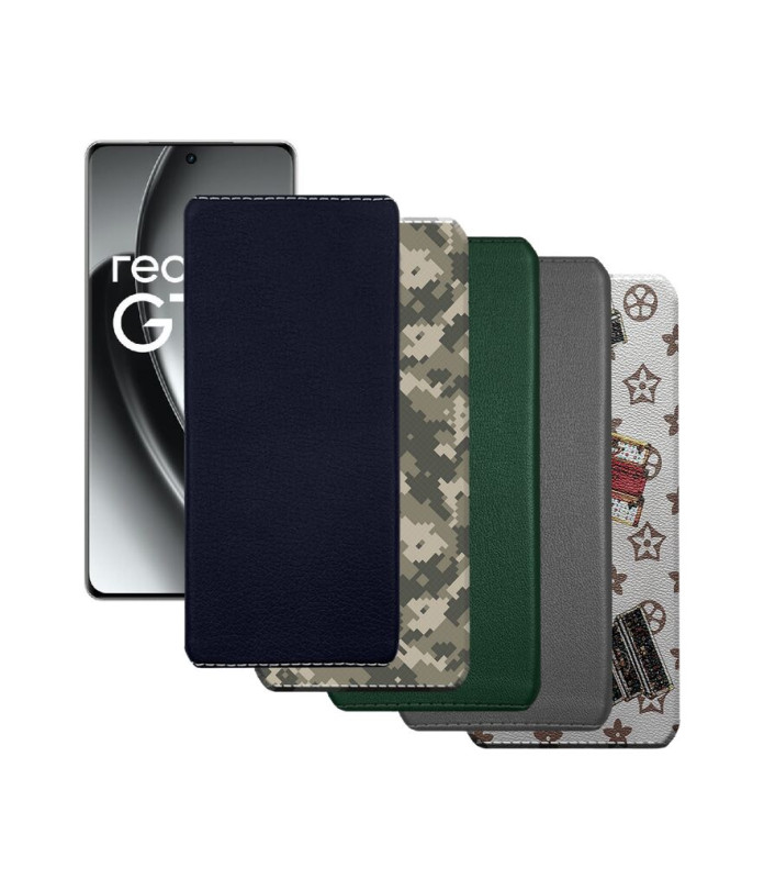 Накладка з екошкіри для телефону Realme GT6